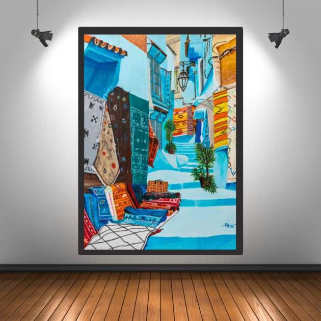 THE BLUE CITY
